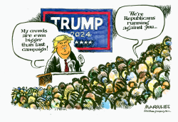 TRUMP CROWDS by Jimmy Margulies