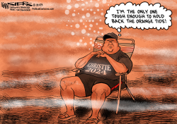 CHRIS CHRISTIE 2024 by Kevin Siers
