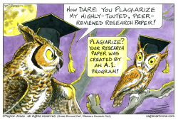 A.I. WHO IS PLAGIARIZING WHOM? by Taylor Jones