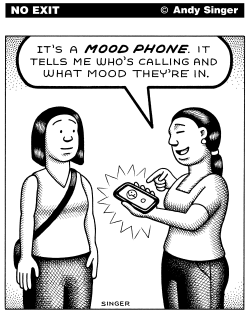MOOD PHONE by Andy Singer