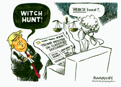 TRUMP WITCH HUNT CLAIMS by Jimmy Margulies