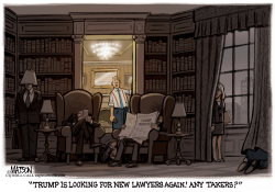 NEW TRUMP LAWYERS WANTED by R.J. Matson