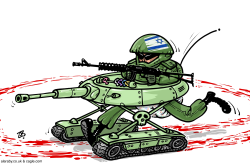 ISRAELI OCCUPATION IN THE CYCLE OF VIOLENCE  by Emad Hajjaj