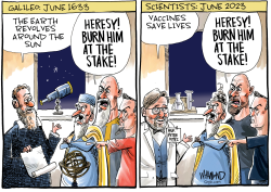 THE DARK AGES OF ANTI-SCIENCE by Dave Whamond