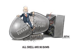 LONG AWAITED BOMBSHELL REPORT IS A DUD by R.J. Matson