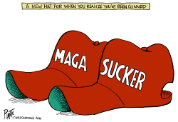 NEW MAGA HAT by Bruce Plante