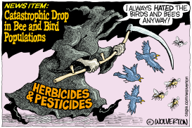 BLIGHTED BIRDS AND BEES by Monte Wolverton