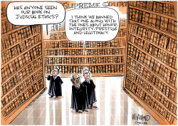 SCOTUS JUDICIAL ETHICS by Dave Whamond