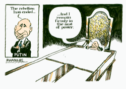 PUTIN SURVIVES REBELLION by Jimmy Margulies