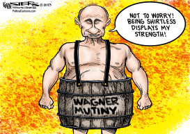 PUTIN AFTER WAGNER by Kevin Siers