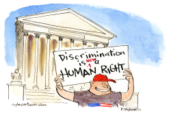 DISCRIMINATION IS A RIGHT? by Pat Byrnes