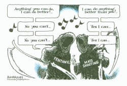 FENTANYL AND MASS SHOOTINGS by Jimmy Margulies