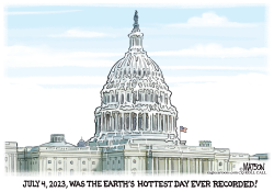 HOTTEST DAY EVER RECORDED ON EARTH by R.J. Matson