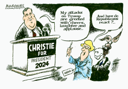 CHRIS CHRISTIE PRESIDENTIAL CAMPAIGN by Jimmy Margulies