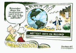 HOTTEST DAYS ON RECORD by Jimmy Margulies