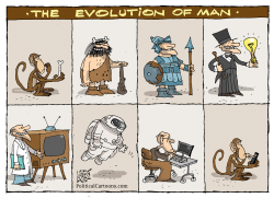 THE EVOLUTION OF MAN by Nikola Listes