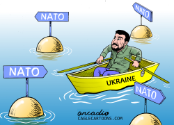 ON THE WAY TO NATO by Arcadio Esquivel