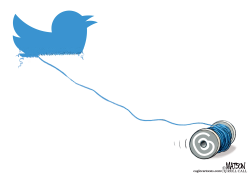 TWITTER UNRAVELS AND META SPOOLS THE THREAD by R.J. Matson