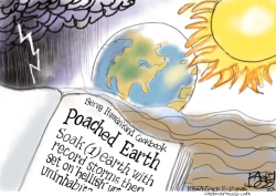 POACHED EARTH by Pat Bagley