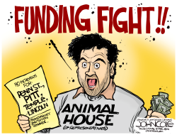 PENNSYLVANIA COLLEGE FUNDING FIGHT by John Cole
