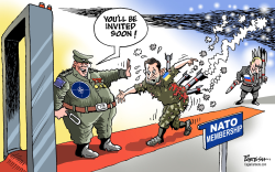 NATO ON UKRAINE by Paresh Nath