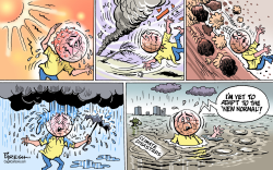 CLIMATE DISASTERS by Paresh Nath
