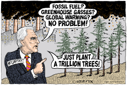 PLANT A TRILLION TREES by Monte Wolverton