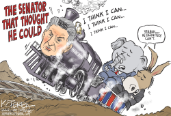 MANCHIN AS A THIRD-PARTY CANDIDATE by Jeff Koterba