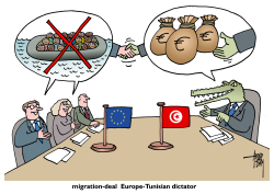 MIGRATION DEAL EU-TUNISIA by Arend van Dam