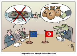MIGRATION DEAL EU-TUNISIA by Arend van Dam