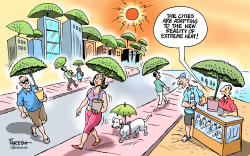 BEATING EXTREME HEAT by Paresh Nath