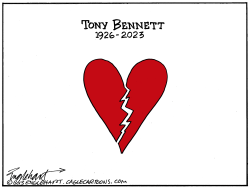 TONY BENNETT by Bob Englehart