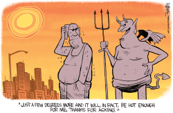 HOT ENOUGH FOR YA? by Rick McKee