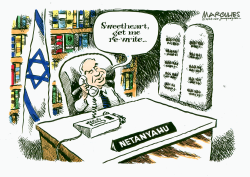 NETANYAHU OVERHAUL OF ISRAELI GOVERNMENT by Jimmy Margulies