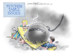 KITCHEN TABLE ISSUES by Dick Wright