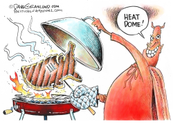HEAT DOME USA by Dave Granlund
