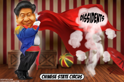 CHINA FIRES FOREIGN MINISTER QIN GANG by Bart van Leeuwen