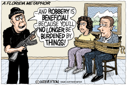 BENEFITS OF ROBBERY IN FLORIDA by Monte Wolverton