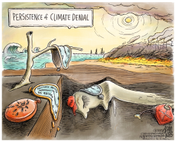 HOTTEST MONTH ON RECORD by Adam Zyglis