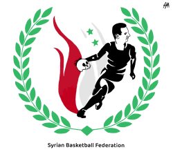BASKETBALL IN SYRIA by Rainer Hachfeld