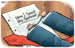 TRUP INDICTMENT SUMMER by Rick McKee
