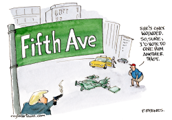 SECOND SHOT ON FIFTH AVENUE by Pat Byrnes