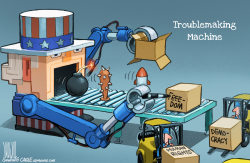 TROUBLEMAKING MACHINE by Luojie