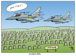 F16'S FOR UKRAINE by Arend van Dam