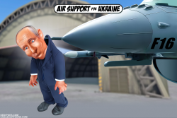 AIR SUPPORT FOR UKRAINE by Bart van Leeuwen