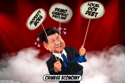 CHINA’S ECONOMY IS IN TROUBLE by Bart van Leeuwen