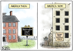 AMERICA: THEN & NOW by Christopher Weyant