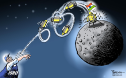 INDIA MOON MISSION by Paresh Nath