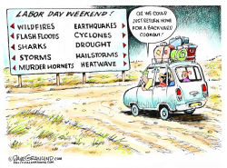 LABOR DAY TRAVEL WOES 2023 by Dave Granlund