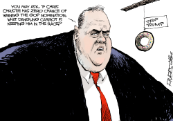 CHRIS CHRISTIE by Rivers